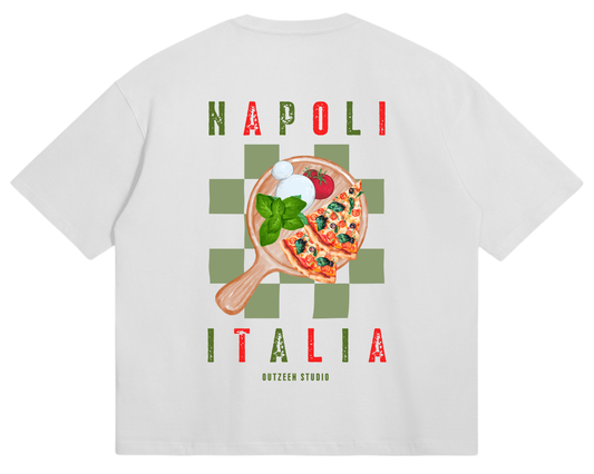 Napoli Italia Tee in White